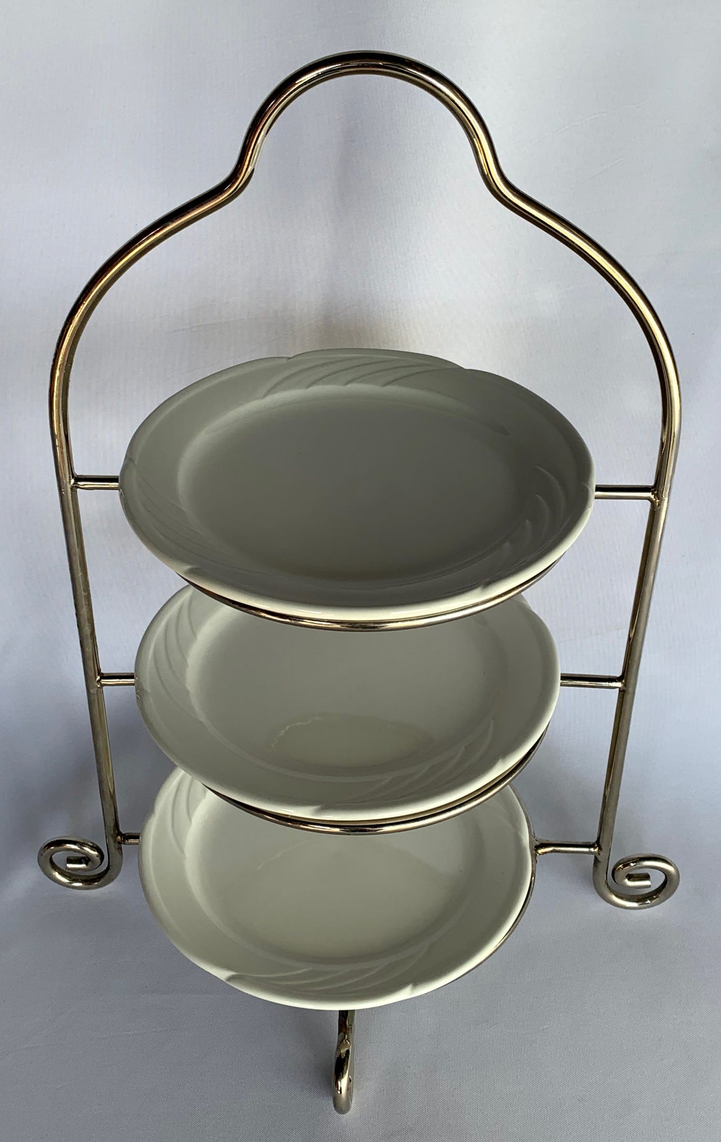 Silver 3 Tier Stand