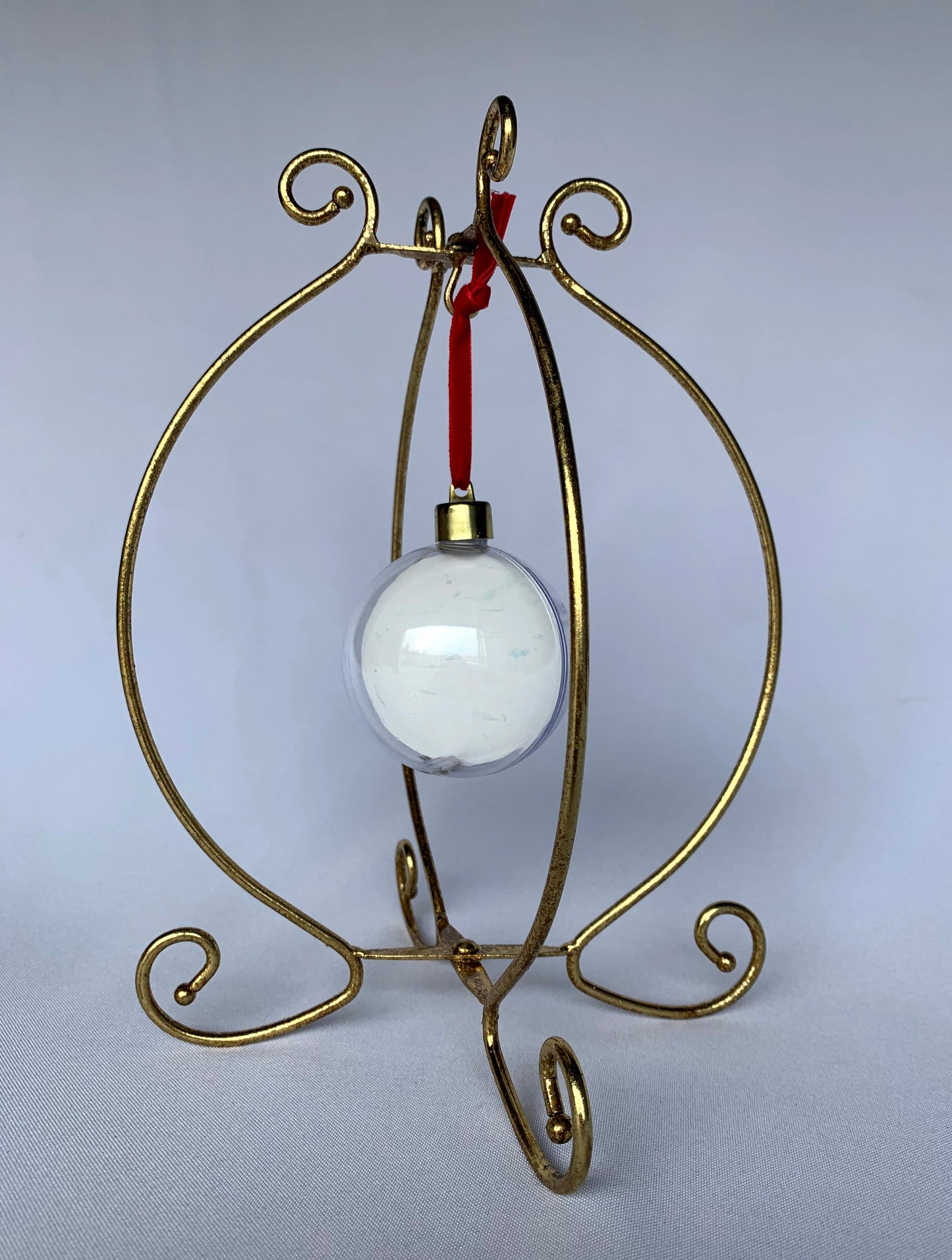 Gold Table Number Stand