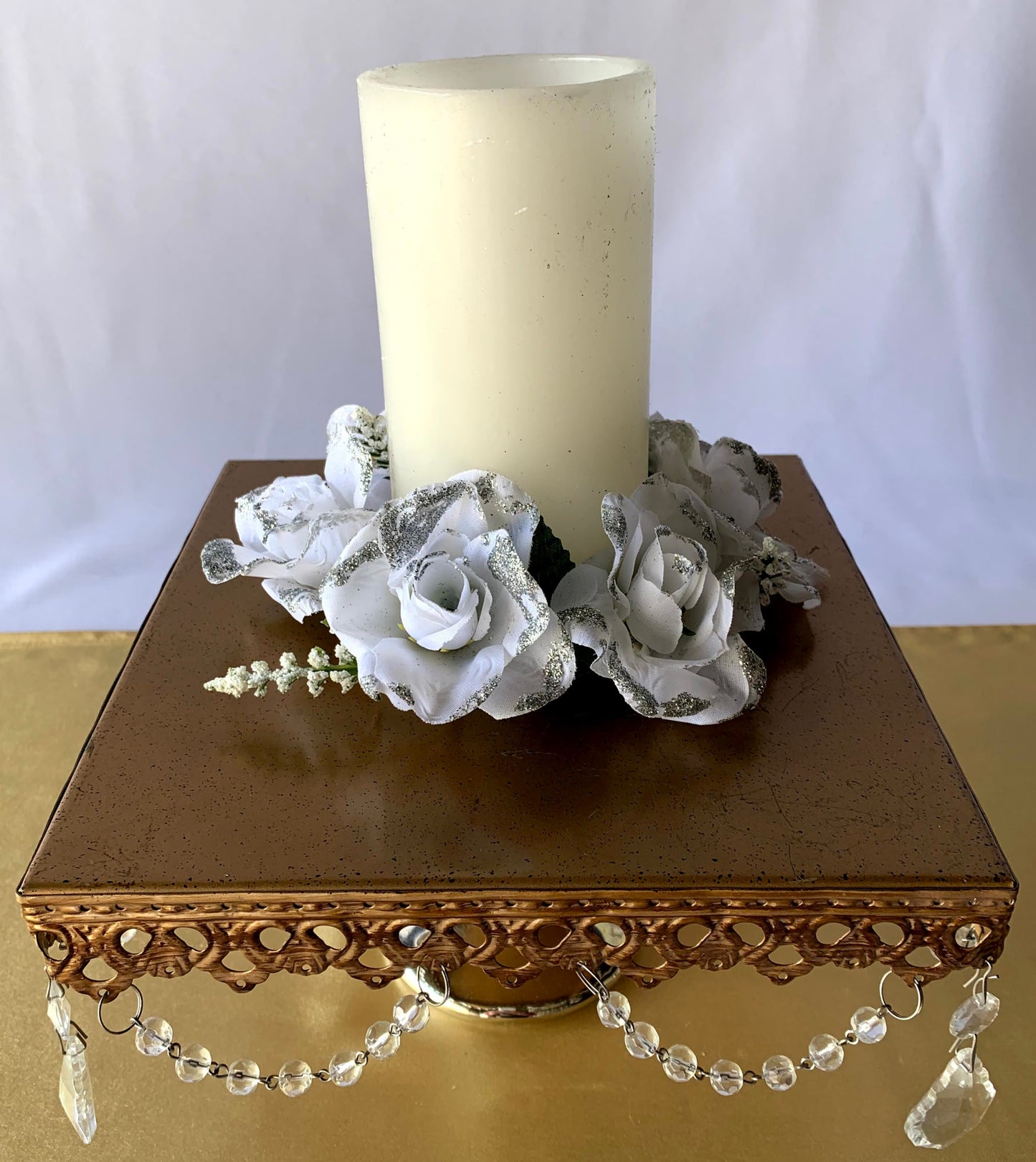 White Rose Votive Accessory