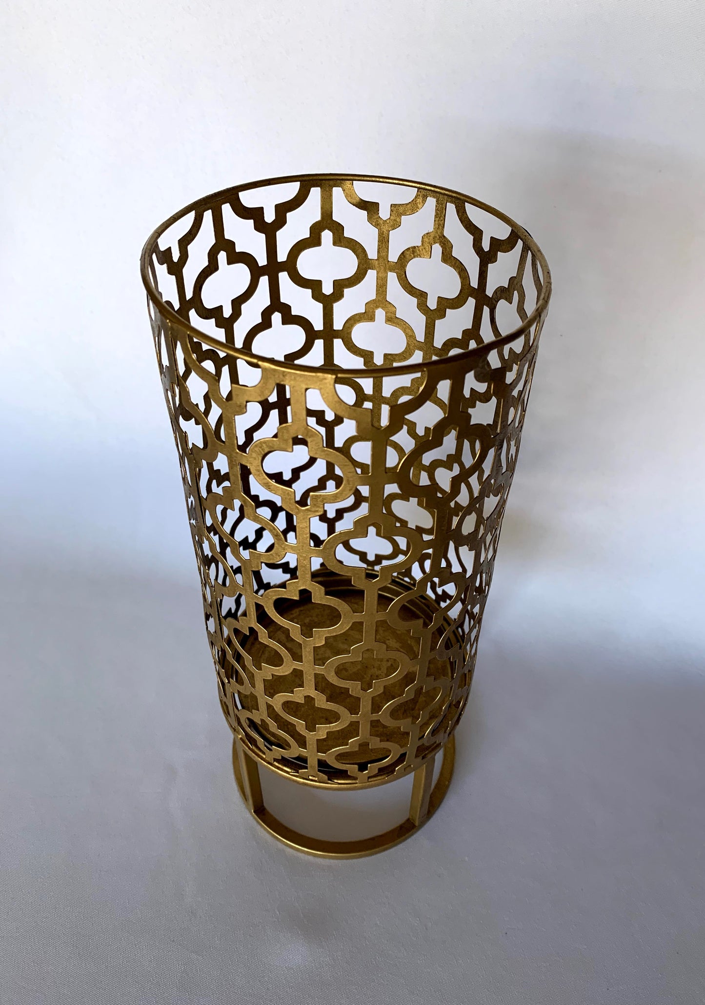 Gold Candle Holder