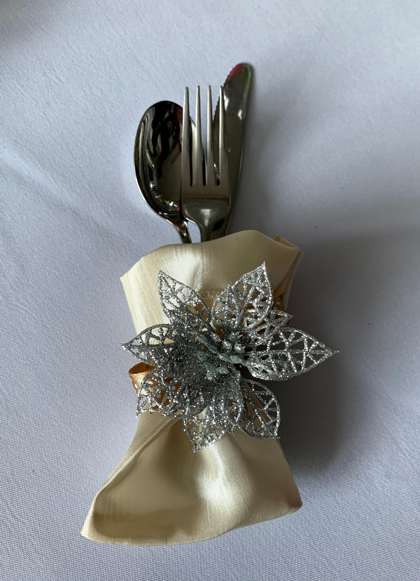 Silver Flower Accessories