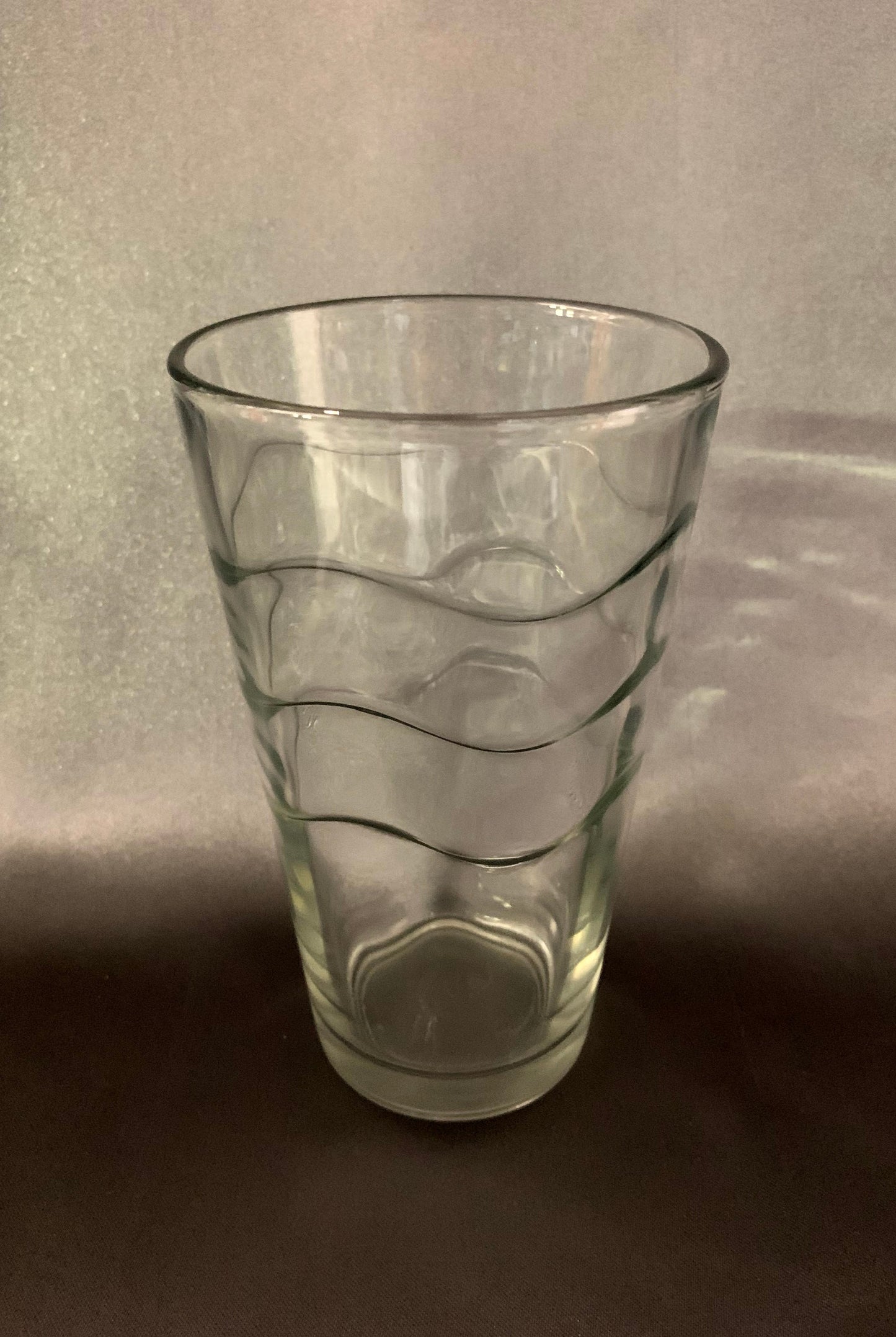 Wavy Beer Glass