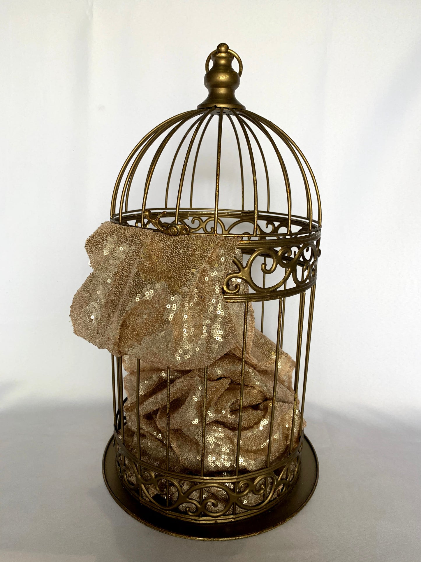 Champagne Glitz Sequin Runner Narrow