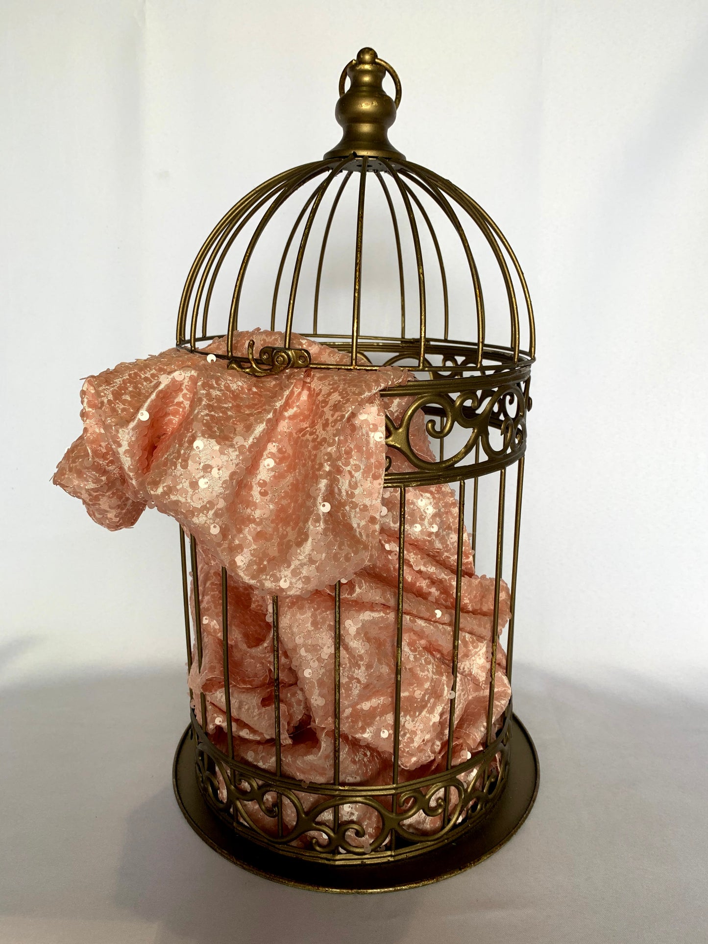 Matte Sequin Blush Runner