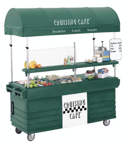 Green Cambro Bar/ Kiosk