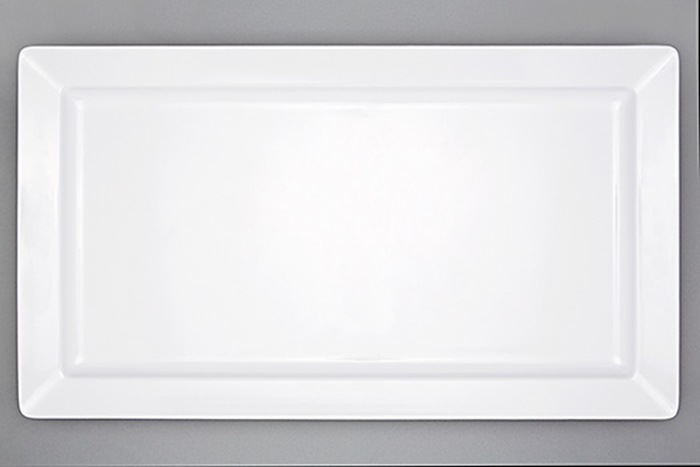 Platter Rectangular Ceramic 18"