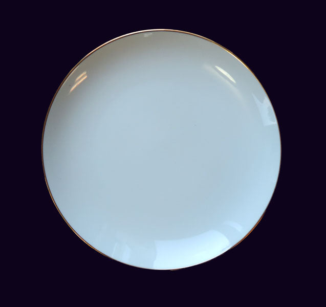 Gold Rim Side Plate 8" Narrow band