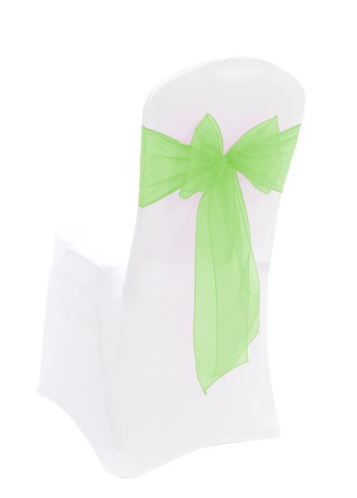 Apple Green Organza Sash