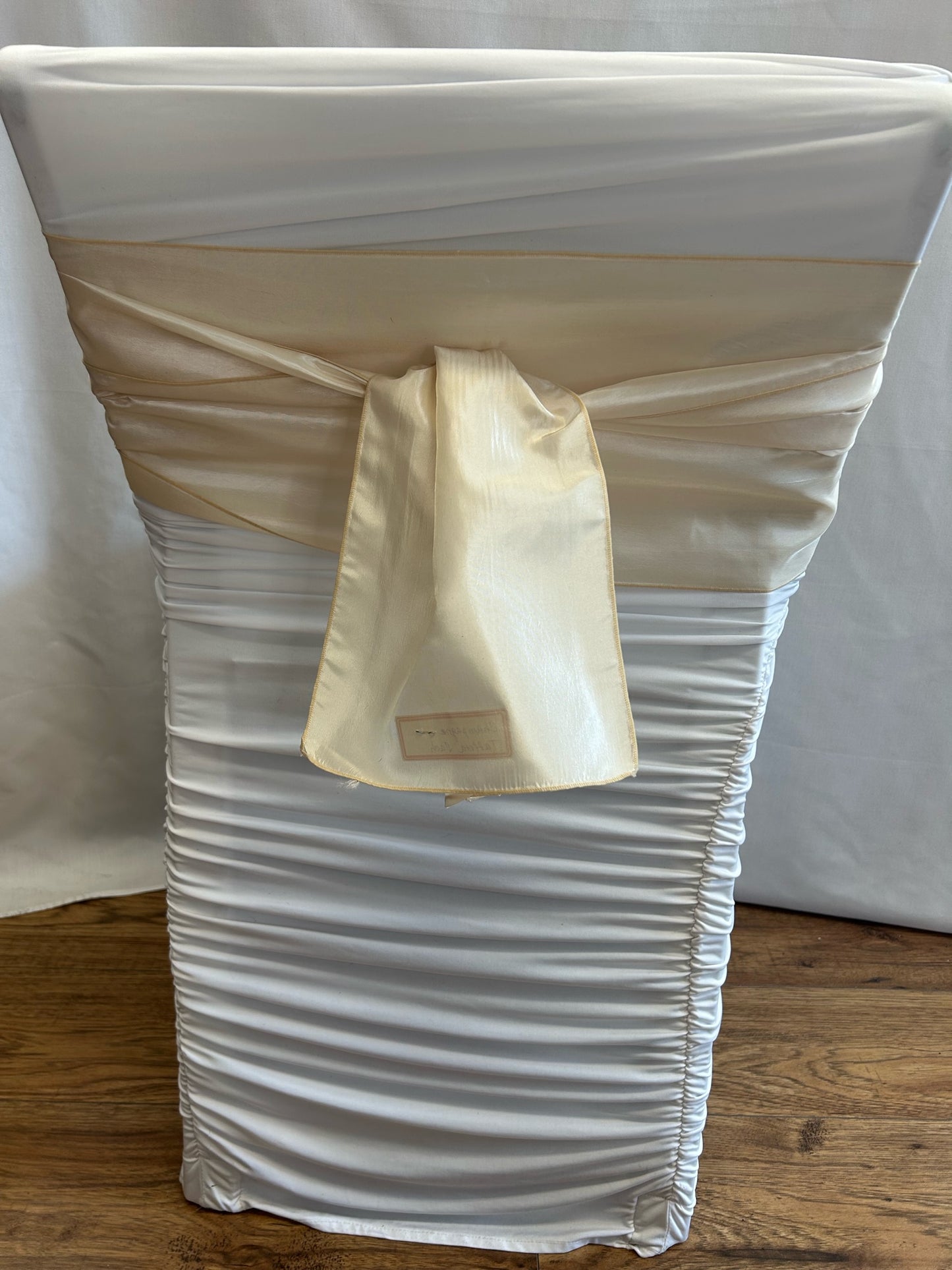 Champagne Taffeta Sash