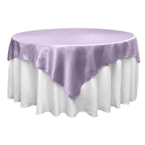 Lavender Satin Overlay 72x72