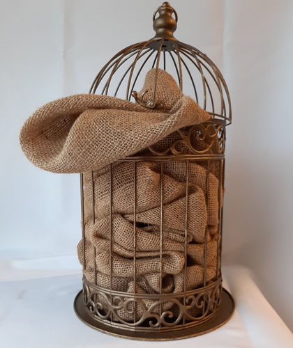 Burlap Medium Runner