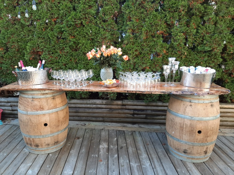 Live Edge Bar