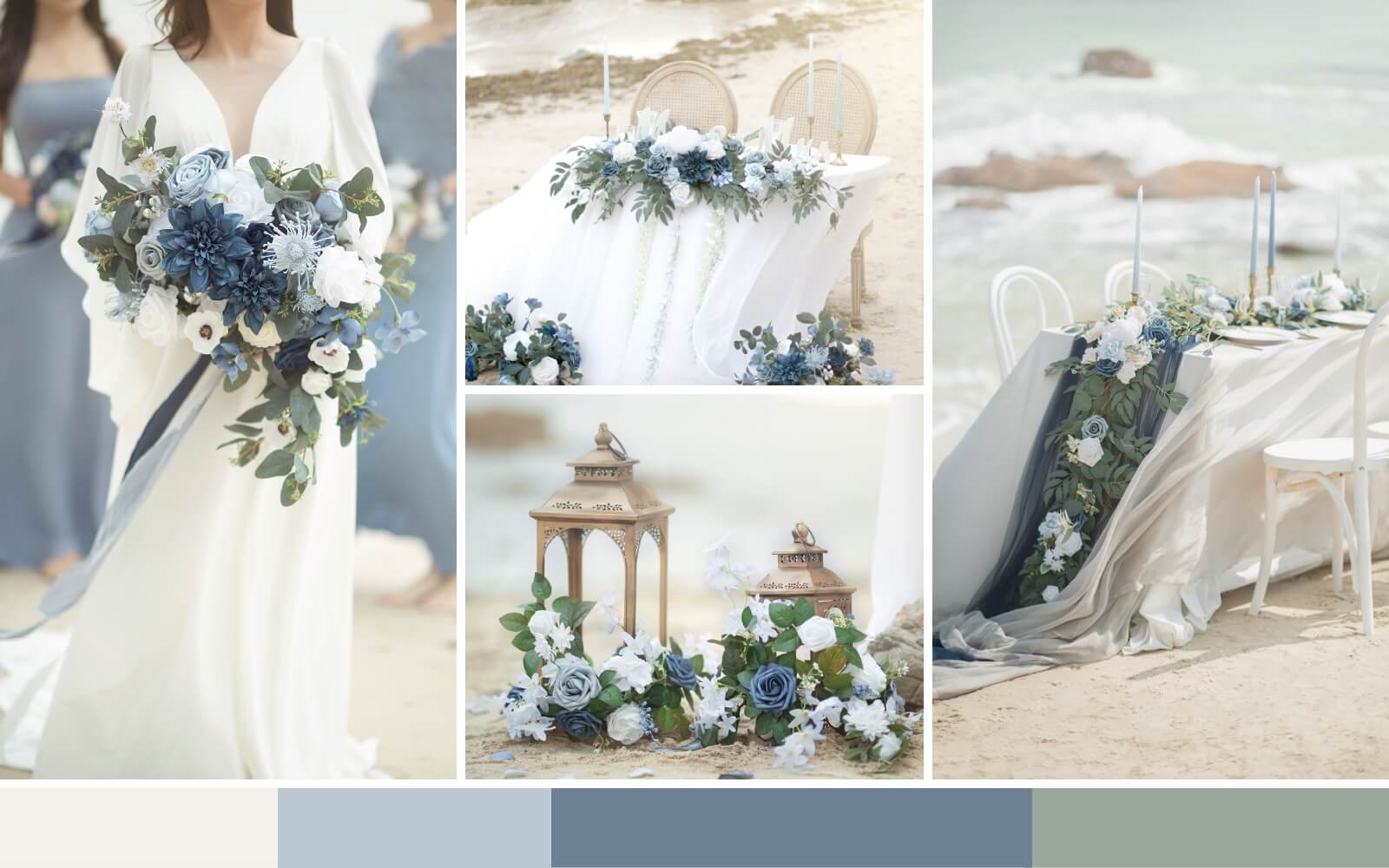 Dusty Blue & Sage Green Wedding