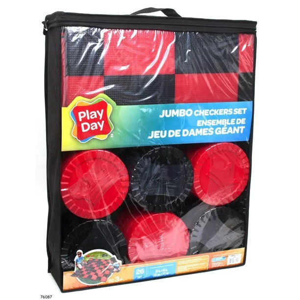 Jumbo Checkers Set