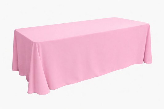 Tablecloth Pink Rectangular 90" x 108"