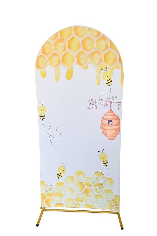 6' Baby Bee Spandex Arch Backdrop Cover