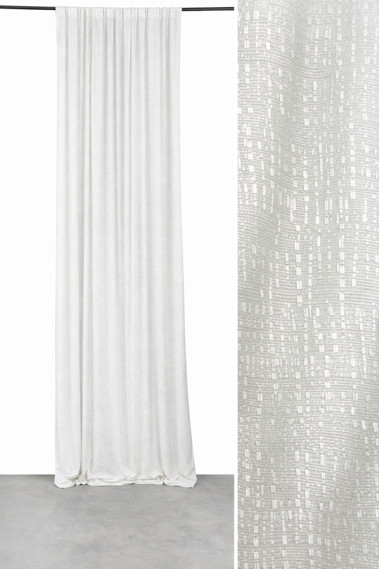 White Textured Backdrop Panel 8ft