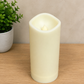 Ivory Flameless LED Candle – Medium
