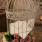 Birdcage White 27" X 13"
