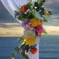 Multicolour Arch Flower Arrangement
