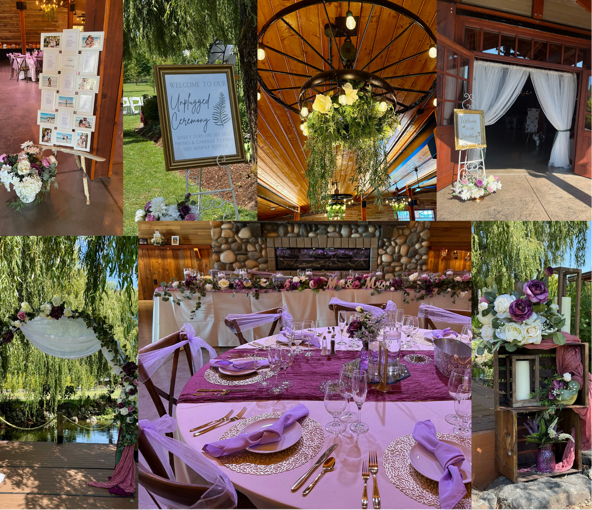 One Stop Party Rentals. Everything for weddings to corporate events.
