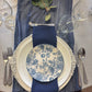Blue Floral Side Plate 7.5"