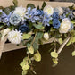 Dusty Blue and Green Garland