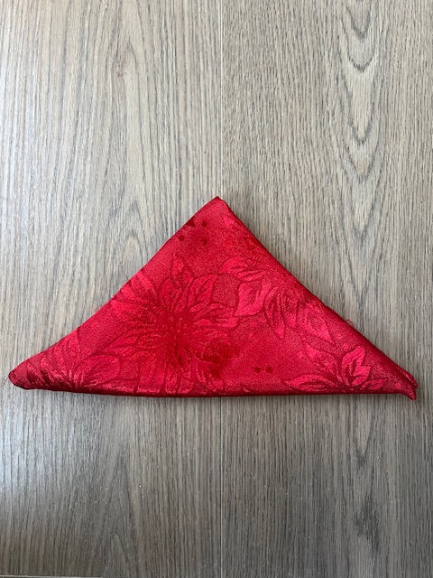 Red Flower Napkin