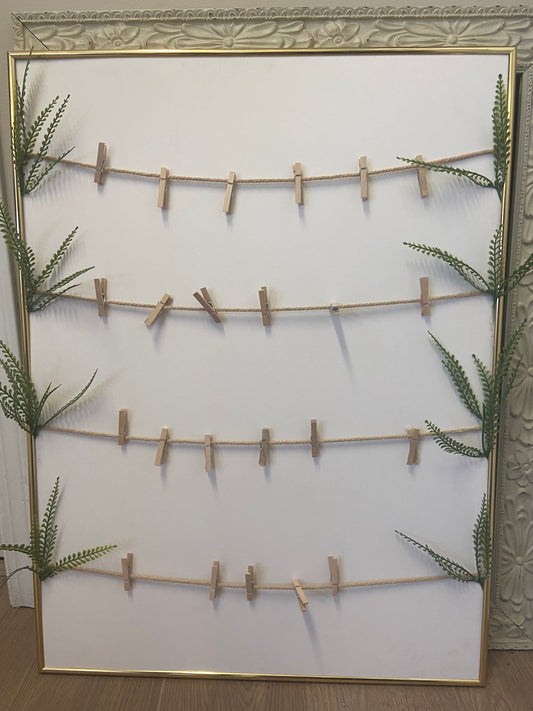 Rustic Hanging Display Board