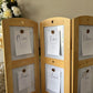 Wooden Folding Seating Chart Display
