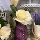 Purple Glass Vase 5.25"