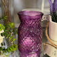 Purple Glass Vase 5.25"