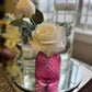 Pink Glass Vase 5.25"