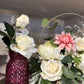 Pink Glass Vase 5.25"