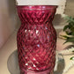Pink Glass Vase 5.25"