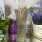 Vintage Trumpet Glass Vase