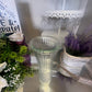 Vintage Trumpet Glass Vase