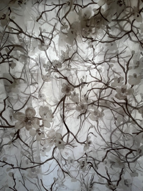 Backdrop Blossom branch Sheer Curtain 10'