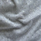 Silver Dot White Tulle Overlay 66"x 66"