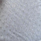 Silver Dot White Tulle Overlay 66"x 66"