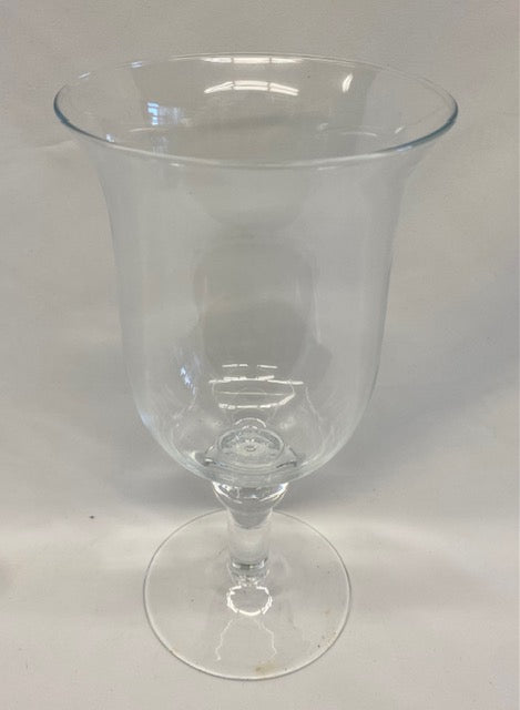 Hurrican Glass Vase 11"