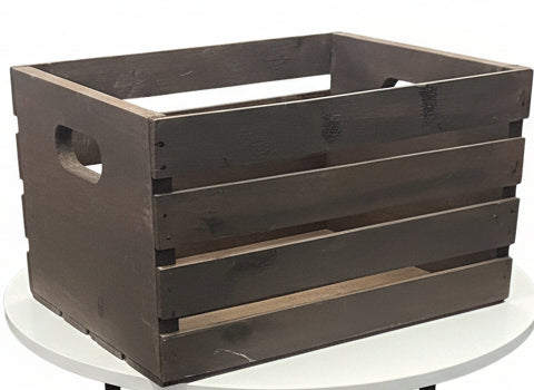 Dark Brown Wooden Box