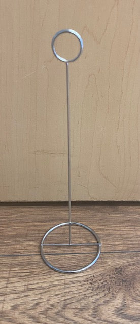 Round Menu / Table Number Holder