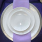 Tablecloth Dark Purple Taffeta 90" x 132"