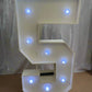 White Number 5 Marquee Light Up Sign