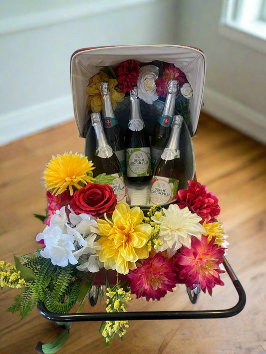 Leather Baby Shower Stroller