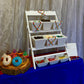 White Tiered Candy Station