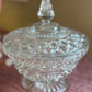 7.5" Glass Candy Dish - Covered