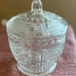 4.75" Glass Candy Dish - Covered