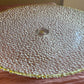 11" Glass Pebble Cake Stand